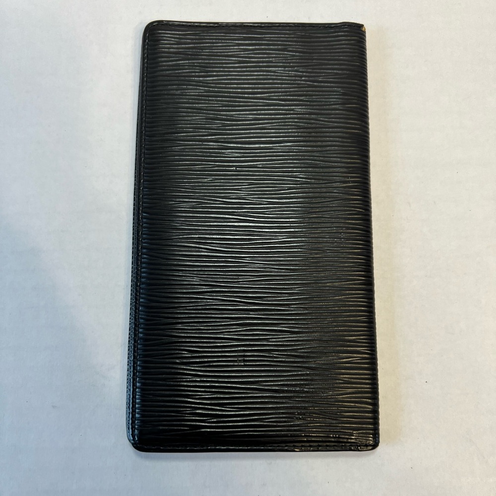 Louis Vuitton black‎ epi long bifold wallet - Picture 3 of 15
